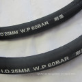 One Ply Steel Wire Braided Reinforced Wrapper Cover EPDM Steam Rubber Hose